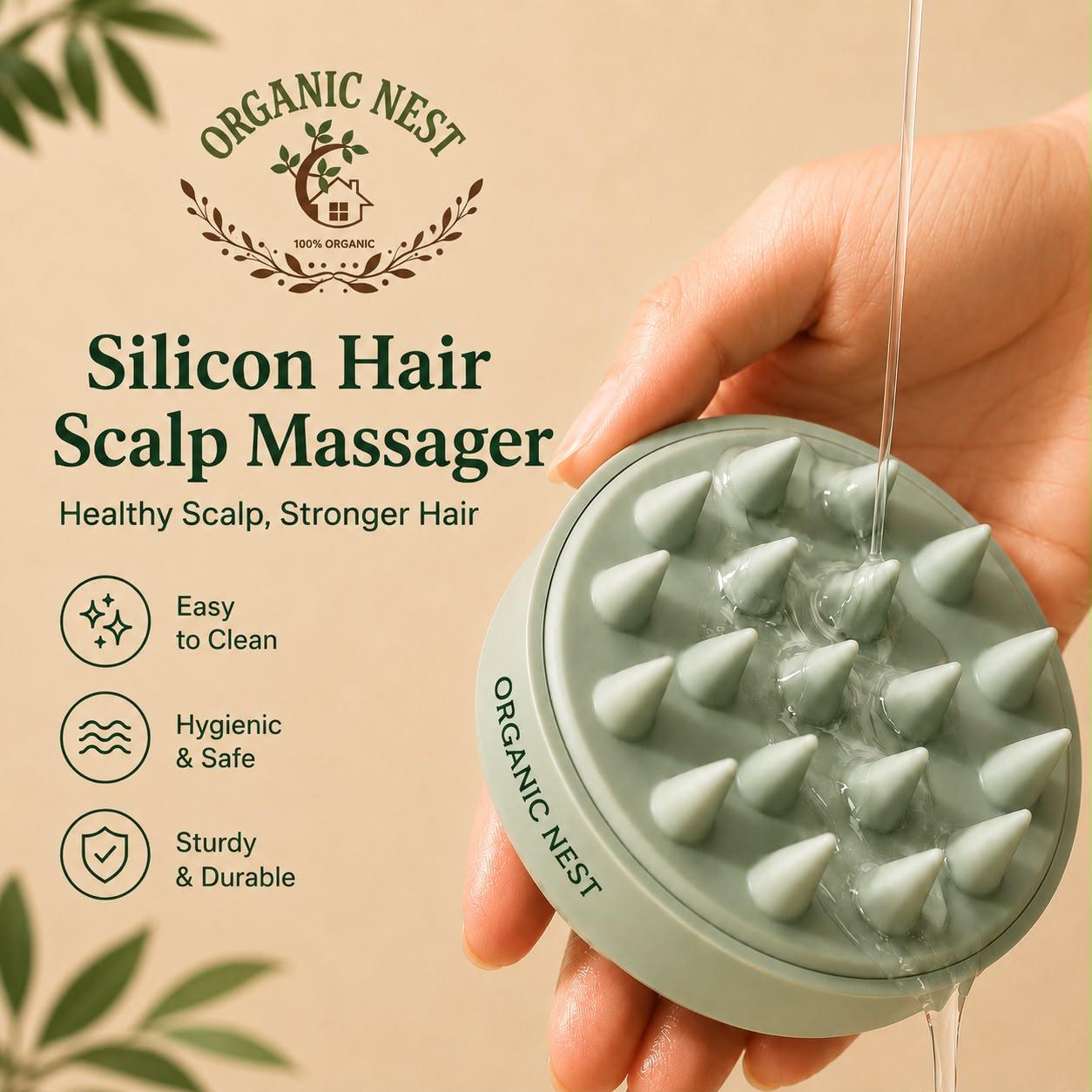 Silicone Scalp Massager