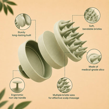 Silicone Scalp Massager